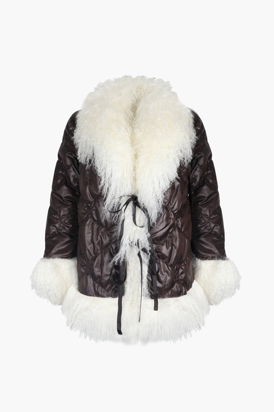 KRISTOFF COAT IN COFFEE
