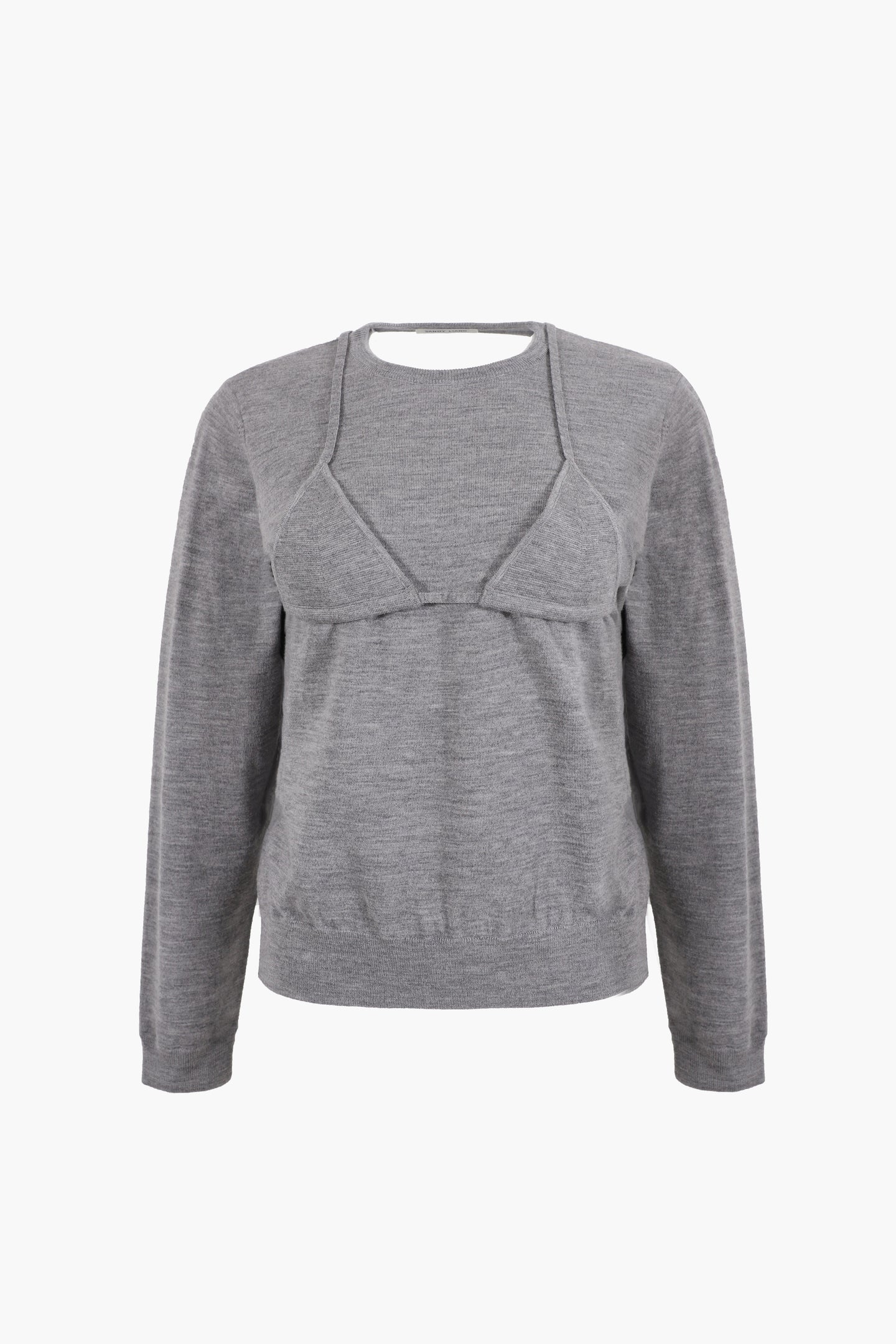 MAISY SWEATER IN HEATHER GREY – SANDY LIANG