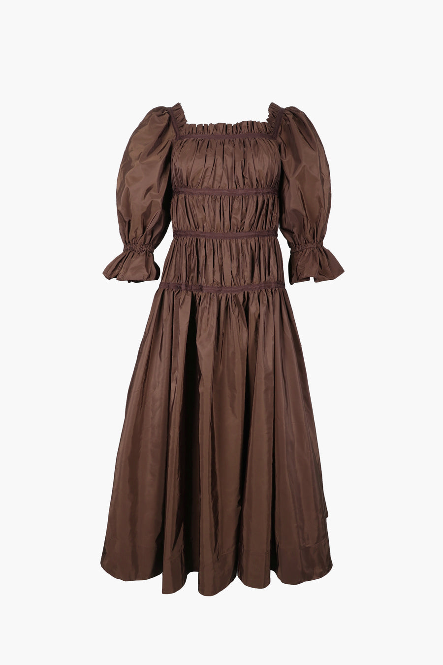 MAYMAY DRESS IN COFFEE
