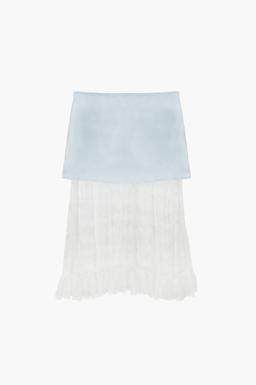 MEW SKIRT IN ICE BLUE