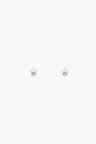 MICRO WANDA EARRINGS IN STERLING SILVER