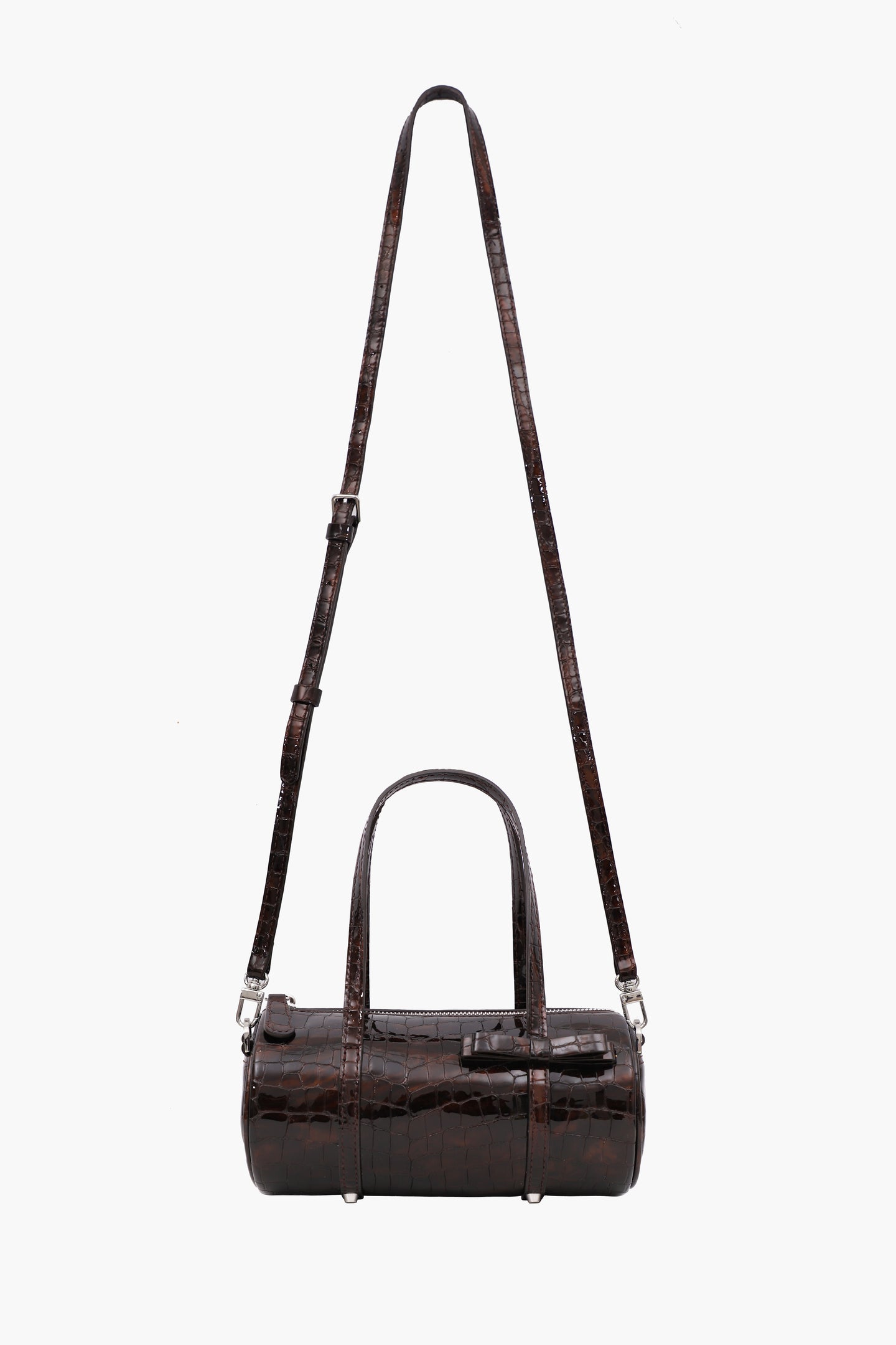 Nano Pencil Case Bag In Umber In Brown by SANDY LIANG Nano Pencil Case Bag In Umber In Brown by SANDY LIANG