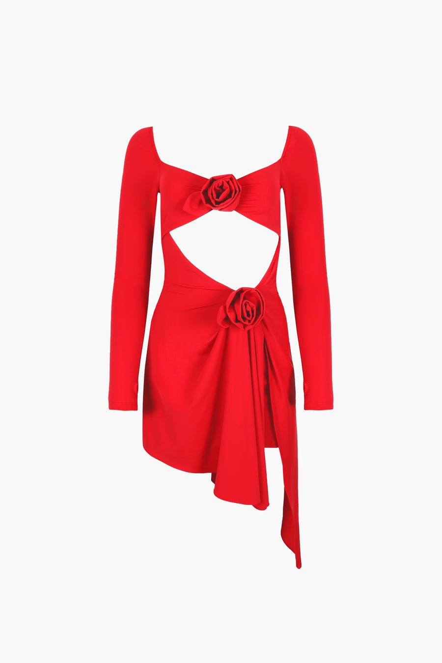 NARCISSA DRESS IN RED