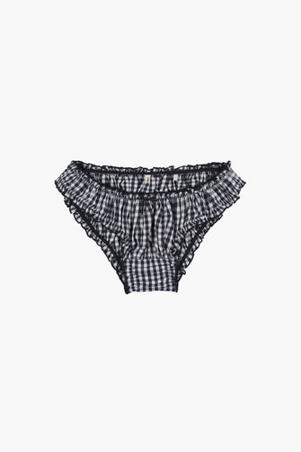 PEREZ KNICKERS IN NAVY GINGHAM