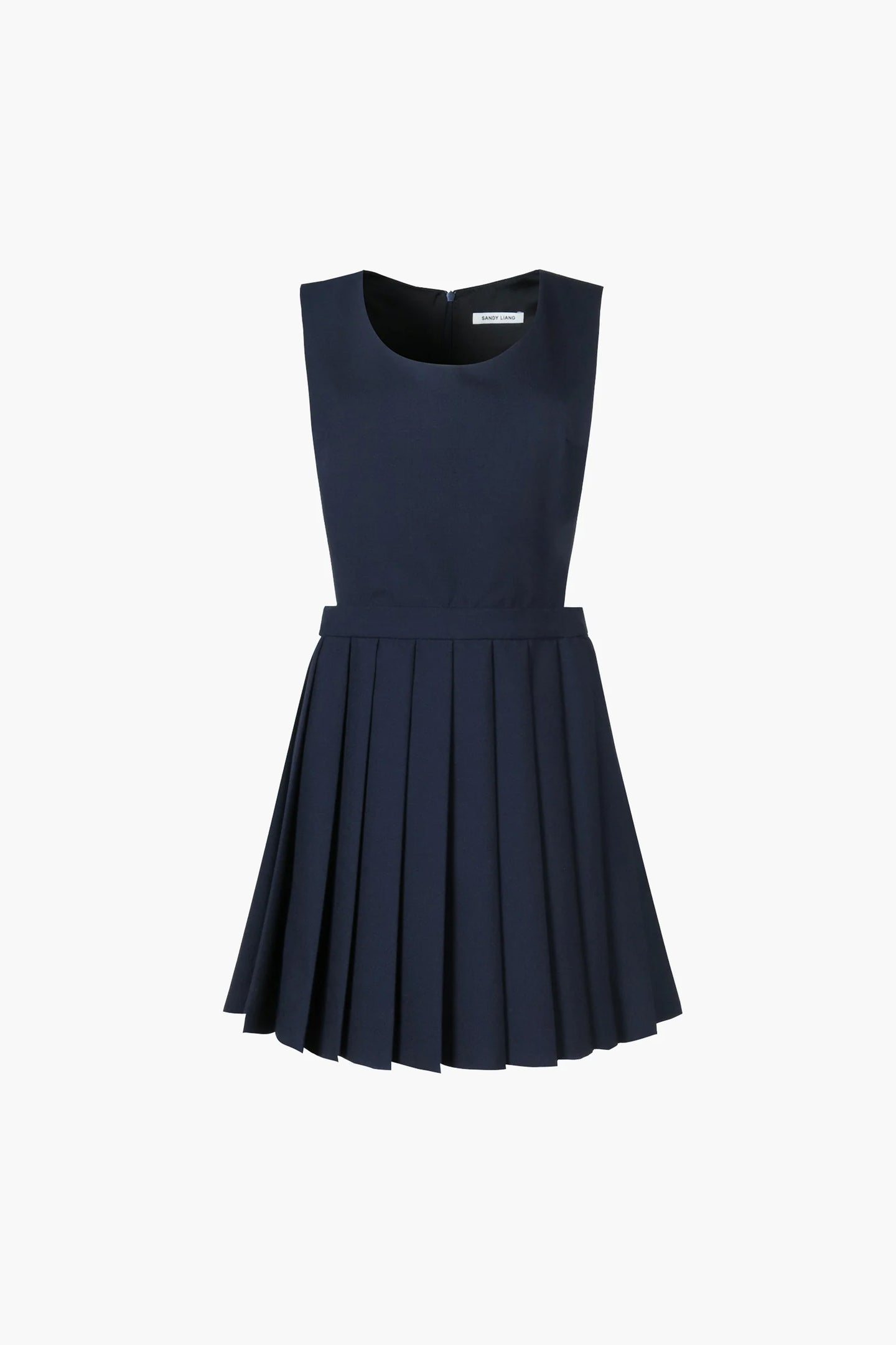 pleated pinafore dress Patou