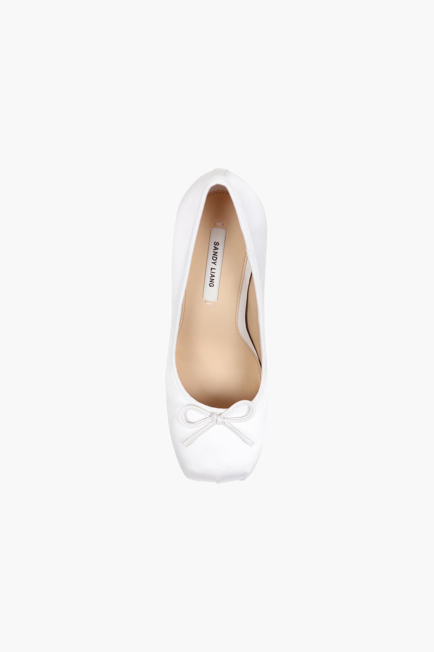 POINTE PUMP 100 IN PEARL SATIN