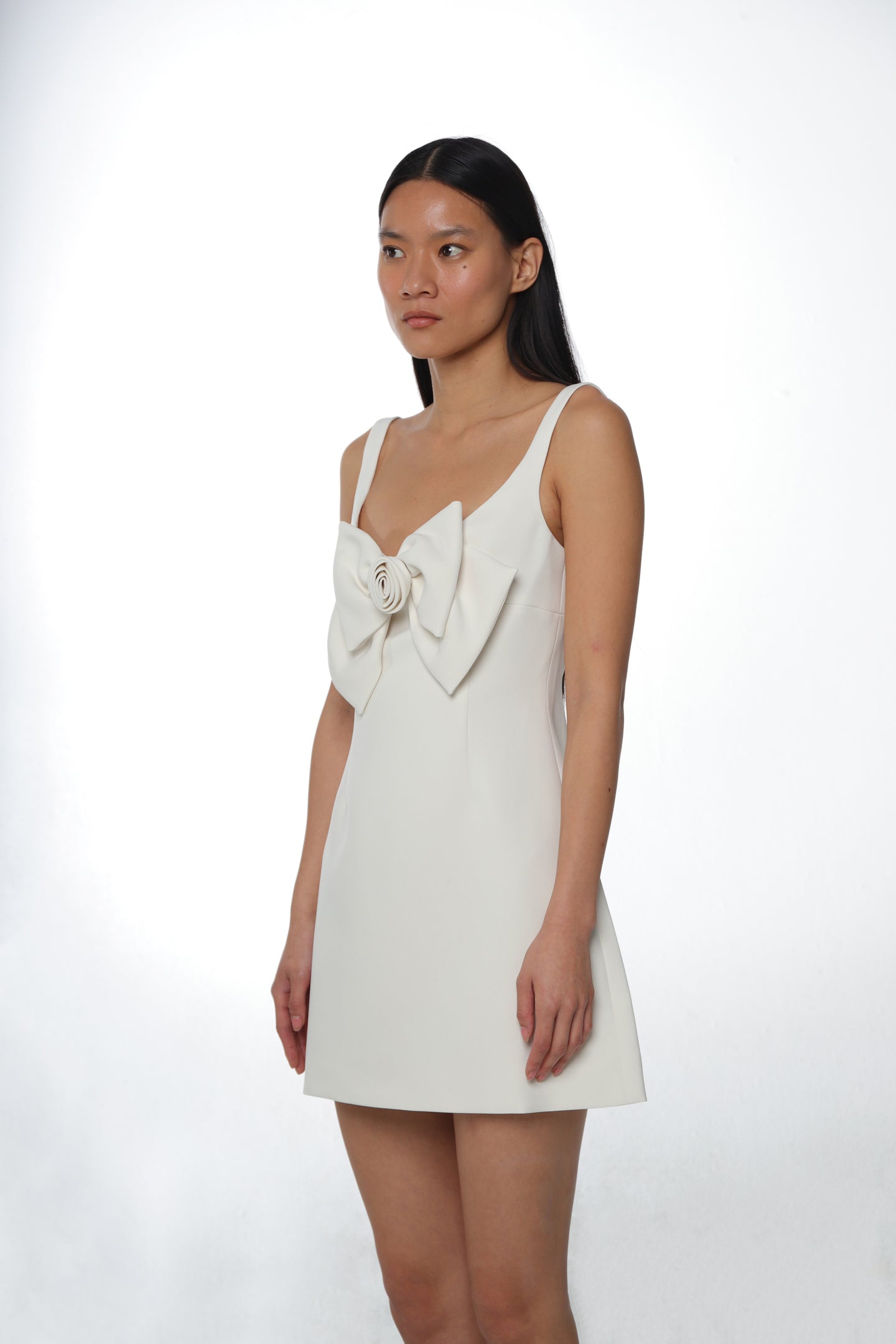 ARDEN DRESS IN CREAM