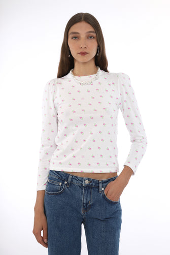 NAP TOP IN EVIL FLORAL