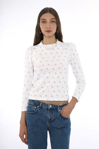 NAP TOP IN EVIL FLORAL