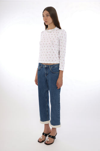 NAP TOP IN EVIL FLORAL