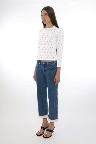 NAP TOP IN EVIL FLORAL
