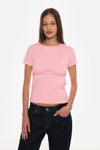 EFFIE TOP IN PINK