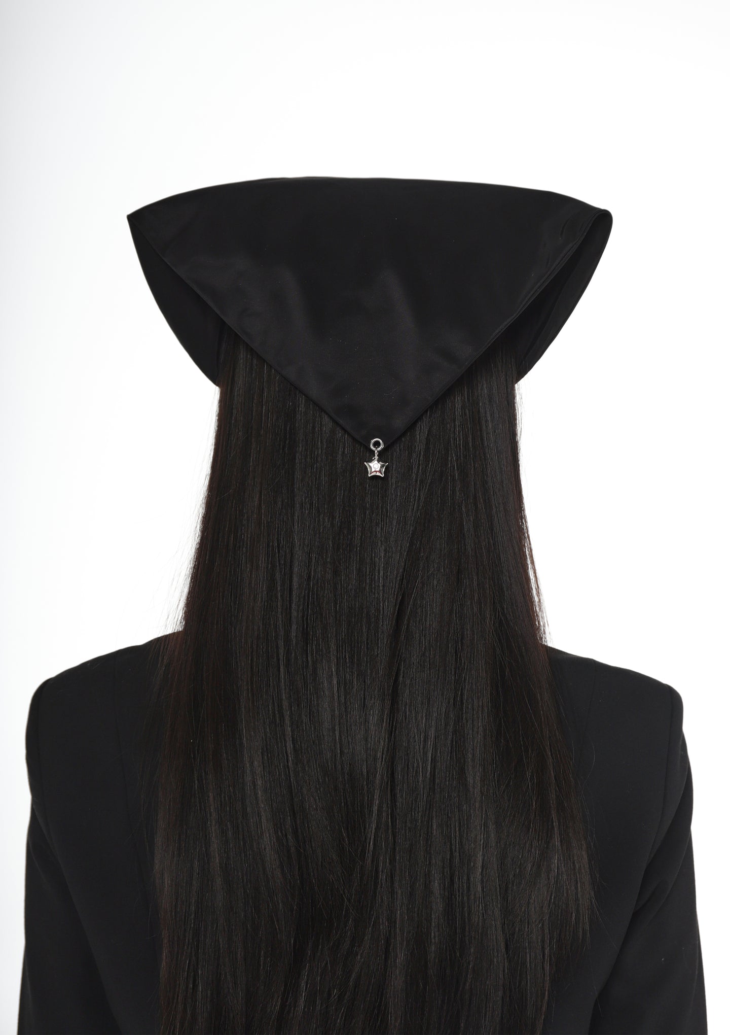 ACUTE BANDANA HEADBAND IN BLACK