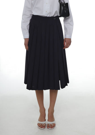 UNIFORM SKORT IN DARK NAVY