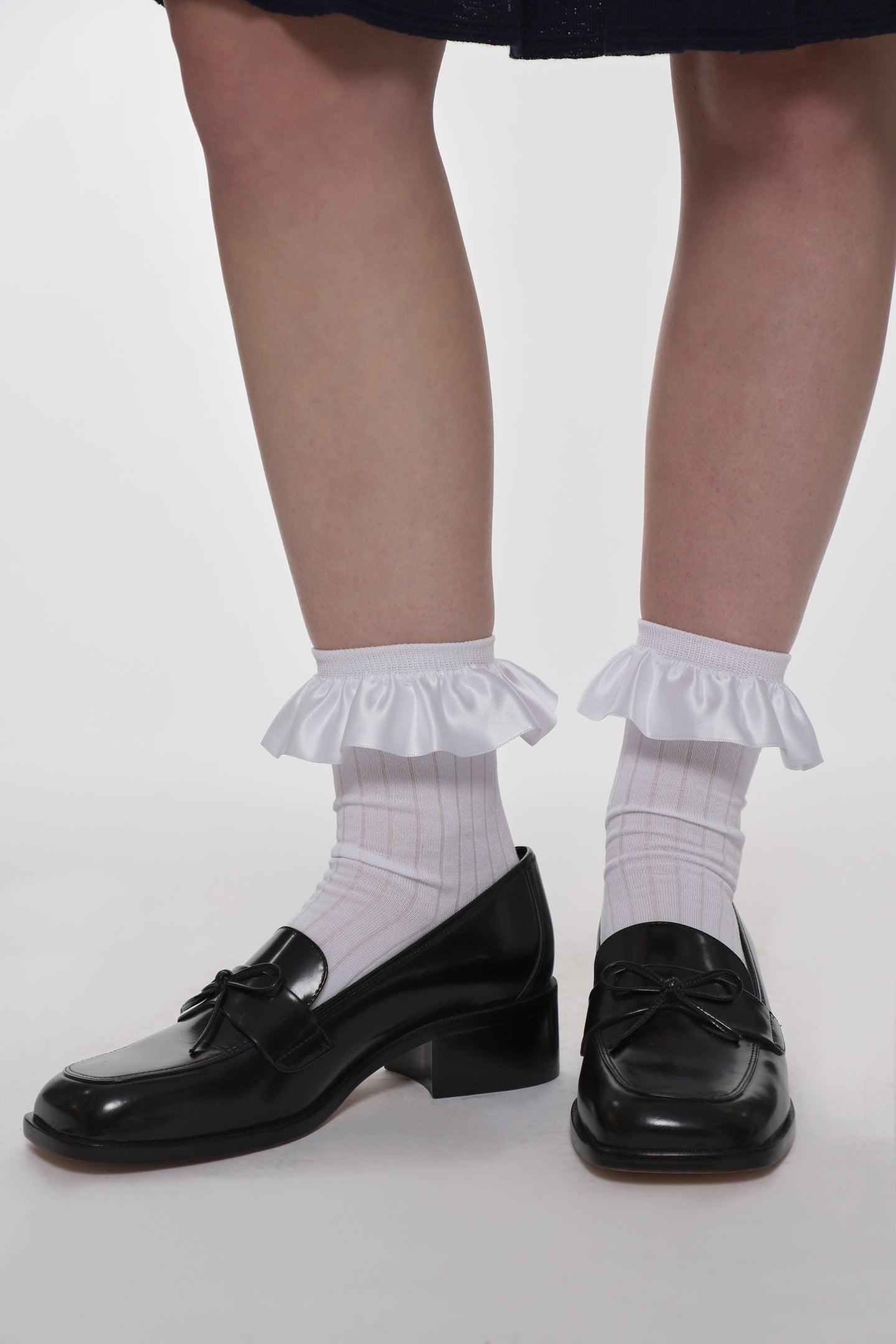 LOAFER IN BLACK SPAZZOLATO – SANDY LIANG