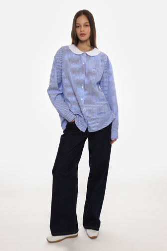 CONTESSA SHIRT IN BLUE STRIPE