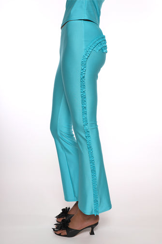 ABBEY PANT IN AQUA