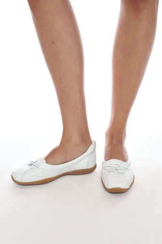 BALLERINA SNEAKER IN WHITE