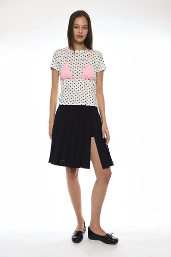 BALLERINA SNEAKER IN BLACK