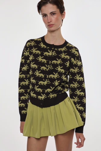 BOUCHETTE CARDIGAN IN BROWN