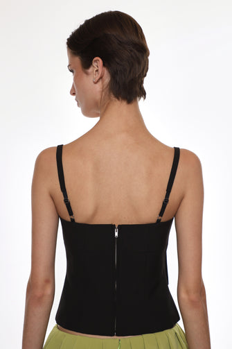 AMELIE TOP IN BLACK