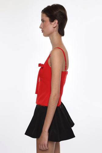 AMELIE TOP IN RED