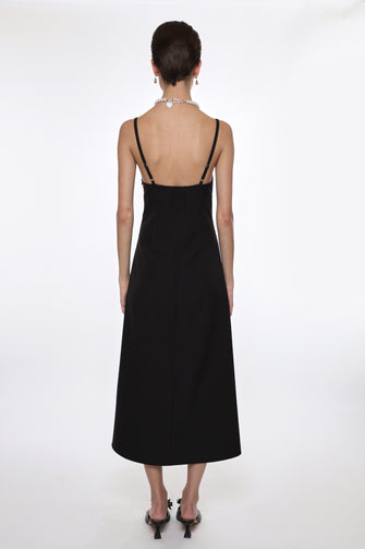 PILTON DRESS IN BLACK