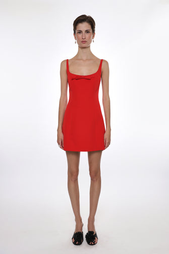 NAOMI DRESS IN RED