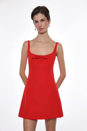 NAOMI DRESS IN RED