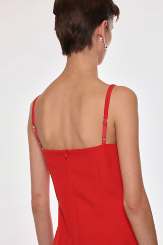 NAOMI DRESS IN RED