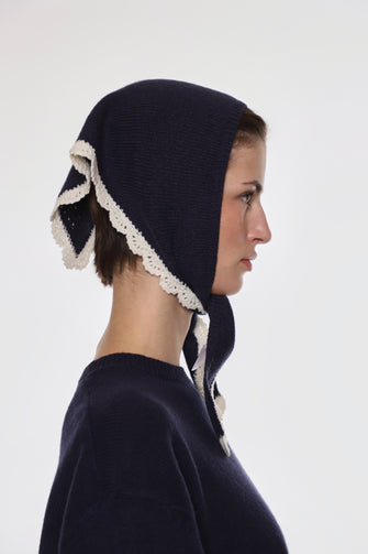 PECK BONNET IN NAVY