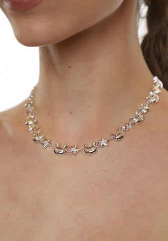 TERMINATOR BUNNY STAR NECKLACE