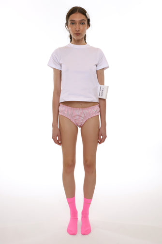 TATTOO SOCK IN NEON PINK