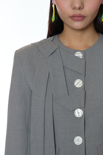 BRIAR JACKET IN GREY
