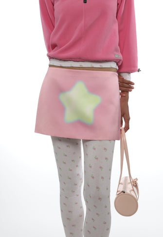 JUICE SKIRT IN PINK STAR