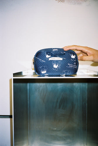 SMOL POUCH IN NAVY ELEPHANT