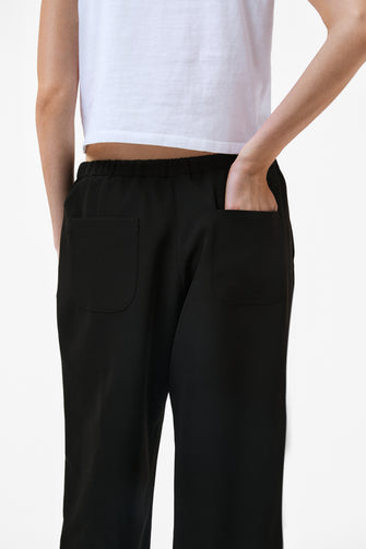 MAMAN PANTS IN BLACK