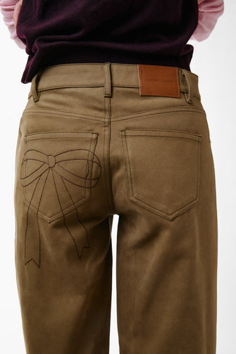 TARO JEANS IN BROWN
