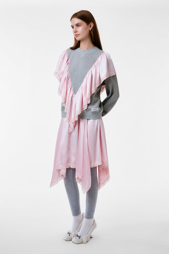 TUMBLE SWEATSHIRT IN GREY