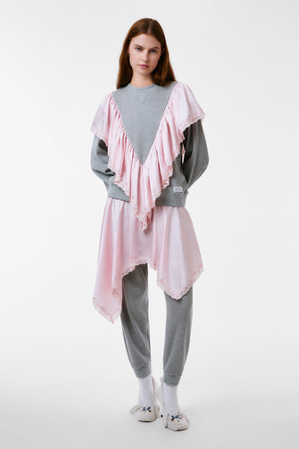 RUE PANT IN GREY