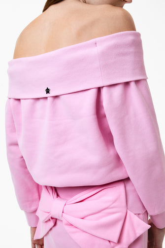 NESTON SWEATSHIRT IN PINK