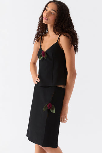 WARTON SKIRT IN BLACK