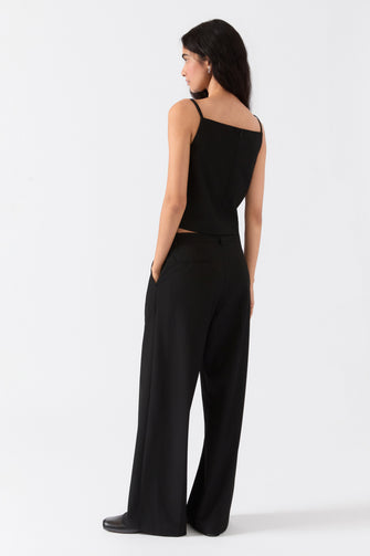 CECILIA TOP IN BLACK
