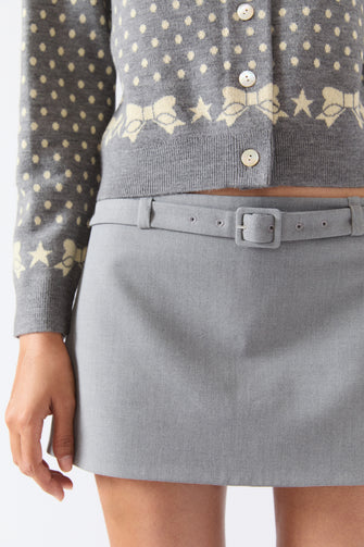 PICCOLO SKIRT IN GREY