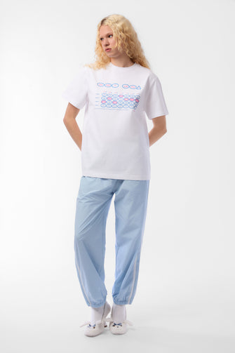 CALENDAR BOXY TEE IN WHITE