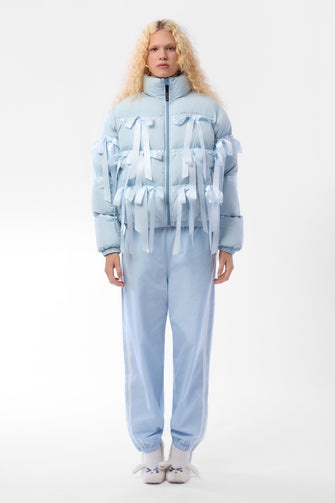 VISBY PUFFER IN BABY BLUE