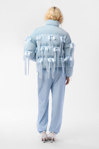 VISBY PUFFER IN BABY BLUE