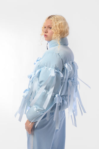 VISBY PUFFER IN BABY BLUE