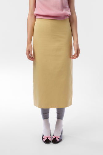 ENOKI SKIRT IN BUTTER