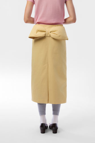 ENOKI SKIRT IN BUTTER